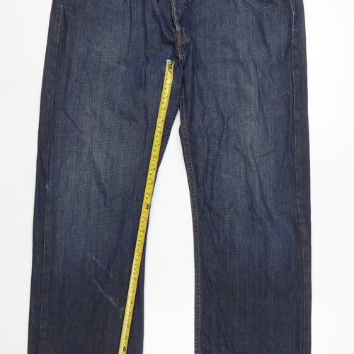 Levi's 758 Men's Blue Straight Fit Denim Jeans W36 L32