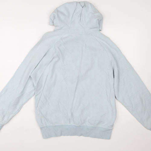 Ellesse Men's Blue Pullover Hoodie L Sports Logo Fleece
