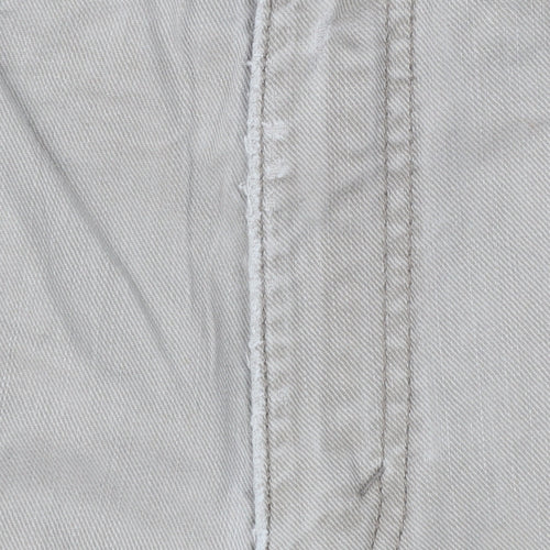 Levi Strauss Men's Beige Straight Fit Jeans 36W 34L Cotton Denim