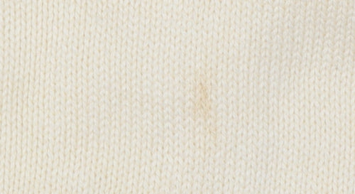 Disney Women’s Ivory Full Zip Mock Neck Jumper XL Cruise Line