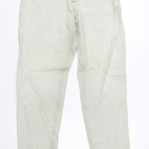 Lee Riders Men's Beige Straight Jeans 31W 34L Cotton Denim Vintage