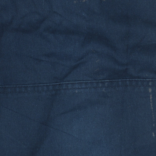 Dickies Men's Blue Cargo Trousers Size 38R Cotton Workwear