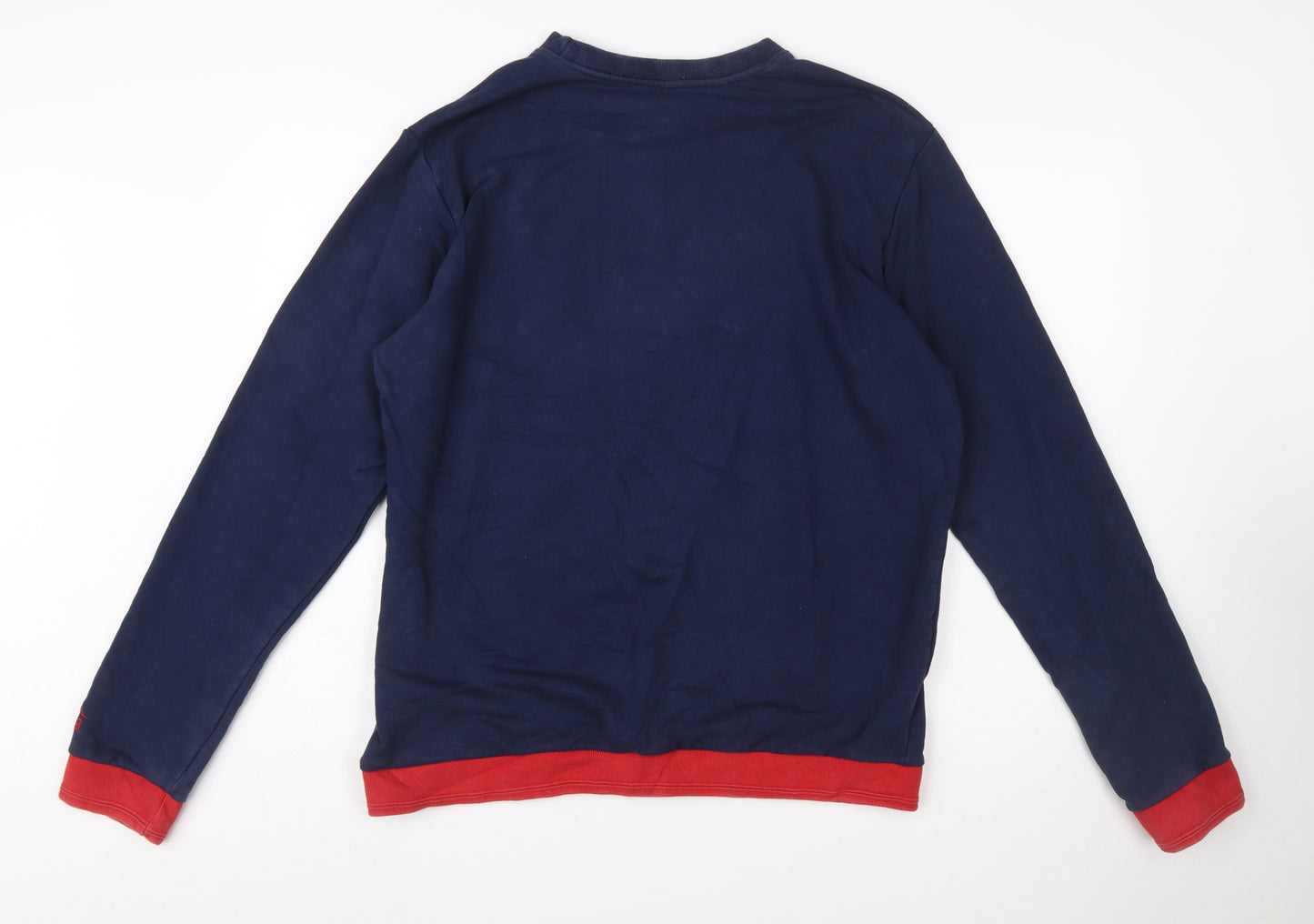 Kappa Men's Blue FC Grenoble Pullover Sweatshirt XL
