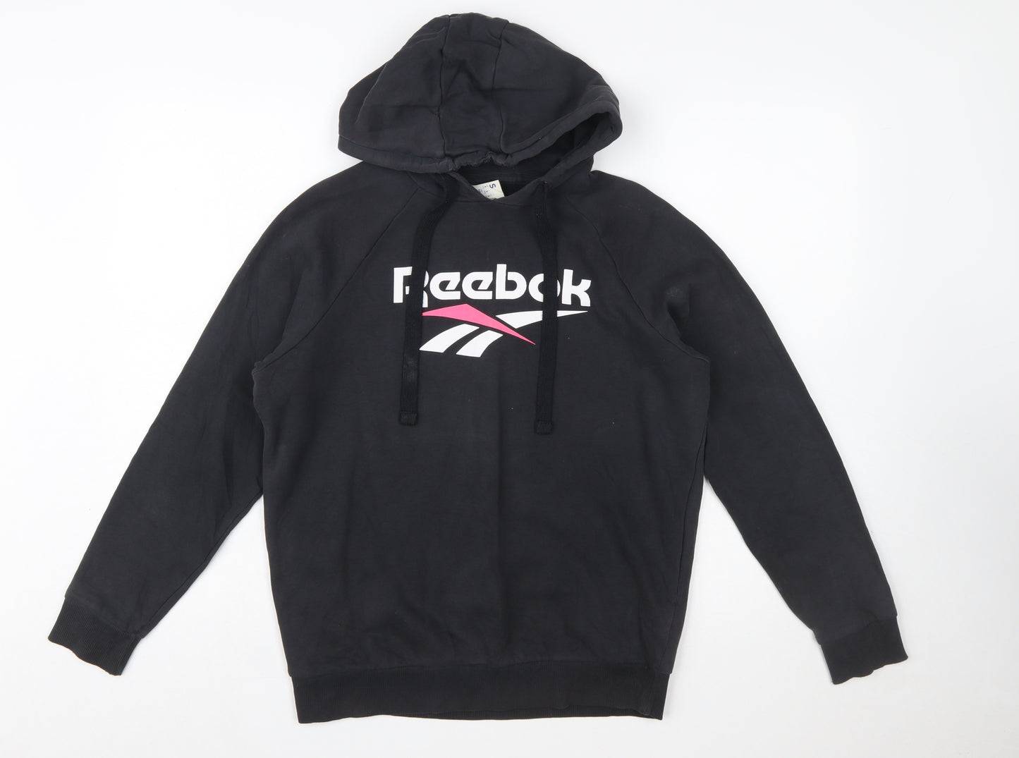 Reebok Classic Women's Black Small Pullover Hoodie Sweatshirt