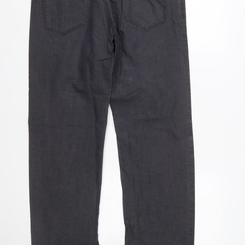 Hugo Boss Men's Black Chino Trousers Size 34 Regular Fit