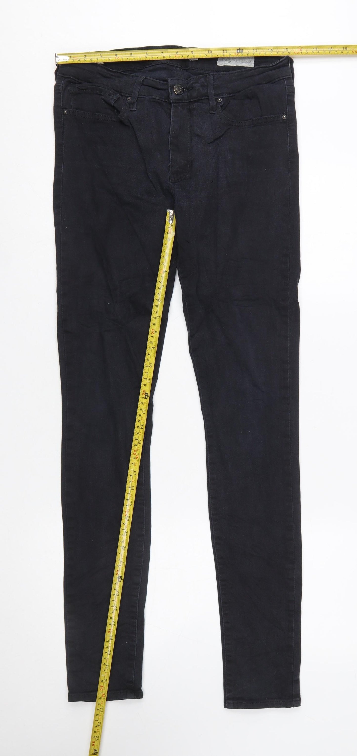 Levi's Women's Blue 711 Skinny Denim Jeans Size 30 Mid Rise