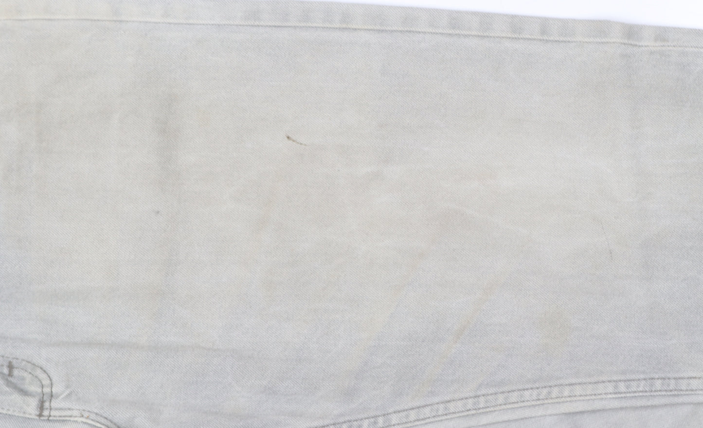 Lee Men's Grey Regular Fit Straight Jeans 34x32 Denim