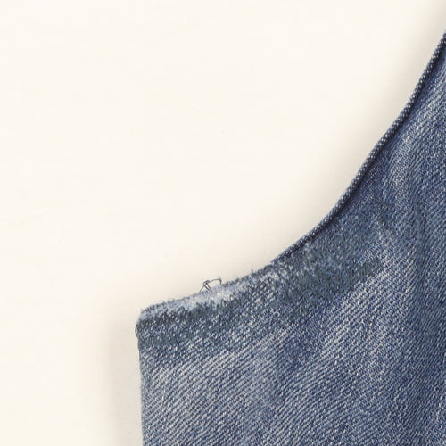 Wrangler Men's Blue Texas Straight Leg Jeans W34 L32 Cotton Denim