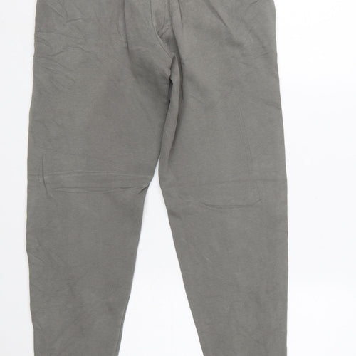Puma Men's Grey Jogger Sweatpants Size S Elastic Waist