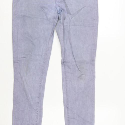 Levi's Women's Purple Demi Curve Skinny Jeans Size 12