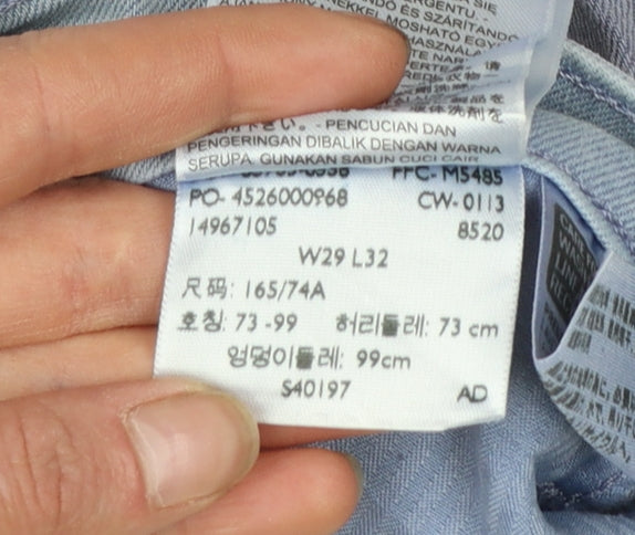 Levi's Women's Purple Demi Curve Skinny Jeans Size 12