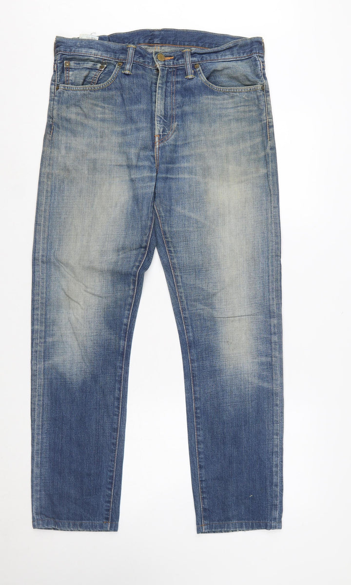 Levi Strauss Men’s Blue 508 Slim Tapered Jeans W32 L34