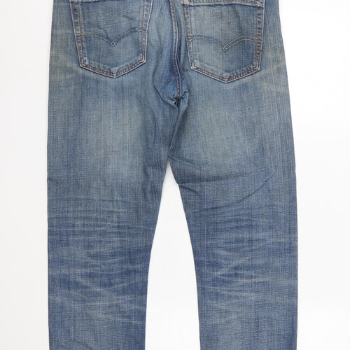 Levi Strauss Men’s Blue 508 Slim Tapered Jeans W32 L34