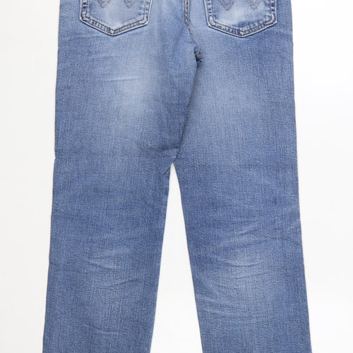 Wrangler Men’s Blue Regular Fit Straight Jeans W32 L30