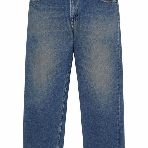 Wrangler Men's Blue 38x30 Straight Denim Jeans Classic Fit