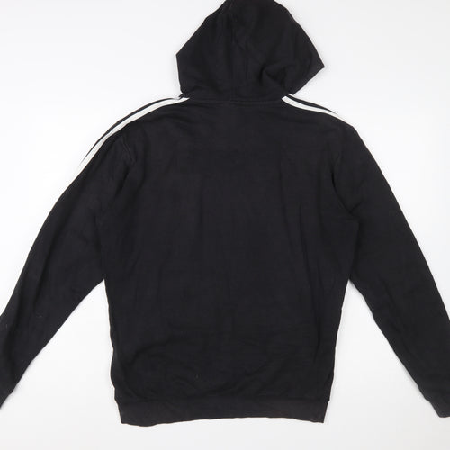 Adidas Men's Black Pullover Hoodie Size S Sports Fleece