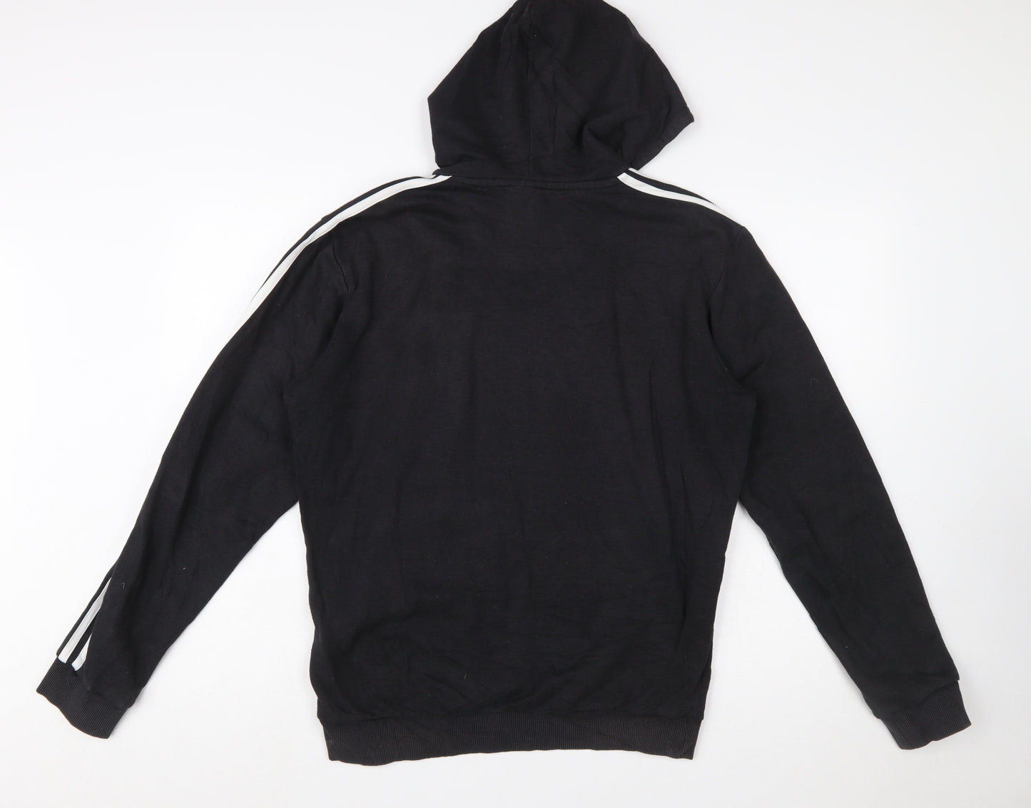 Adidas Men's Black Pullover Hoodie Size S Sports Fleece
