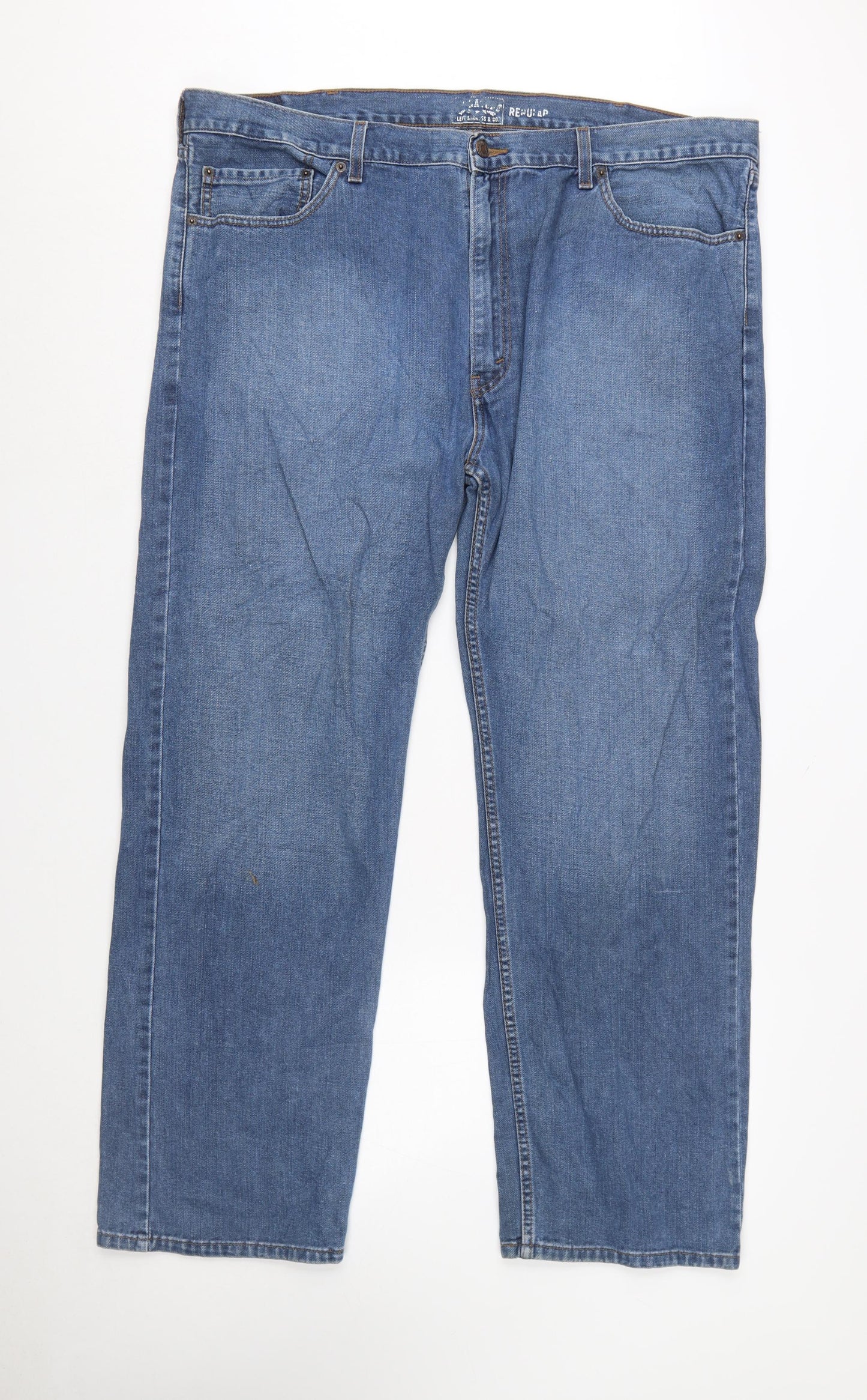 Levi Strauss Signature Men’s Blue Straight Fit Jeans W44 L32