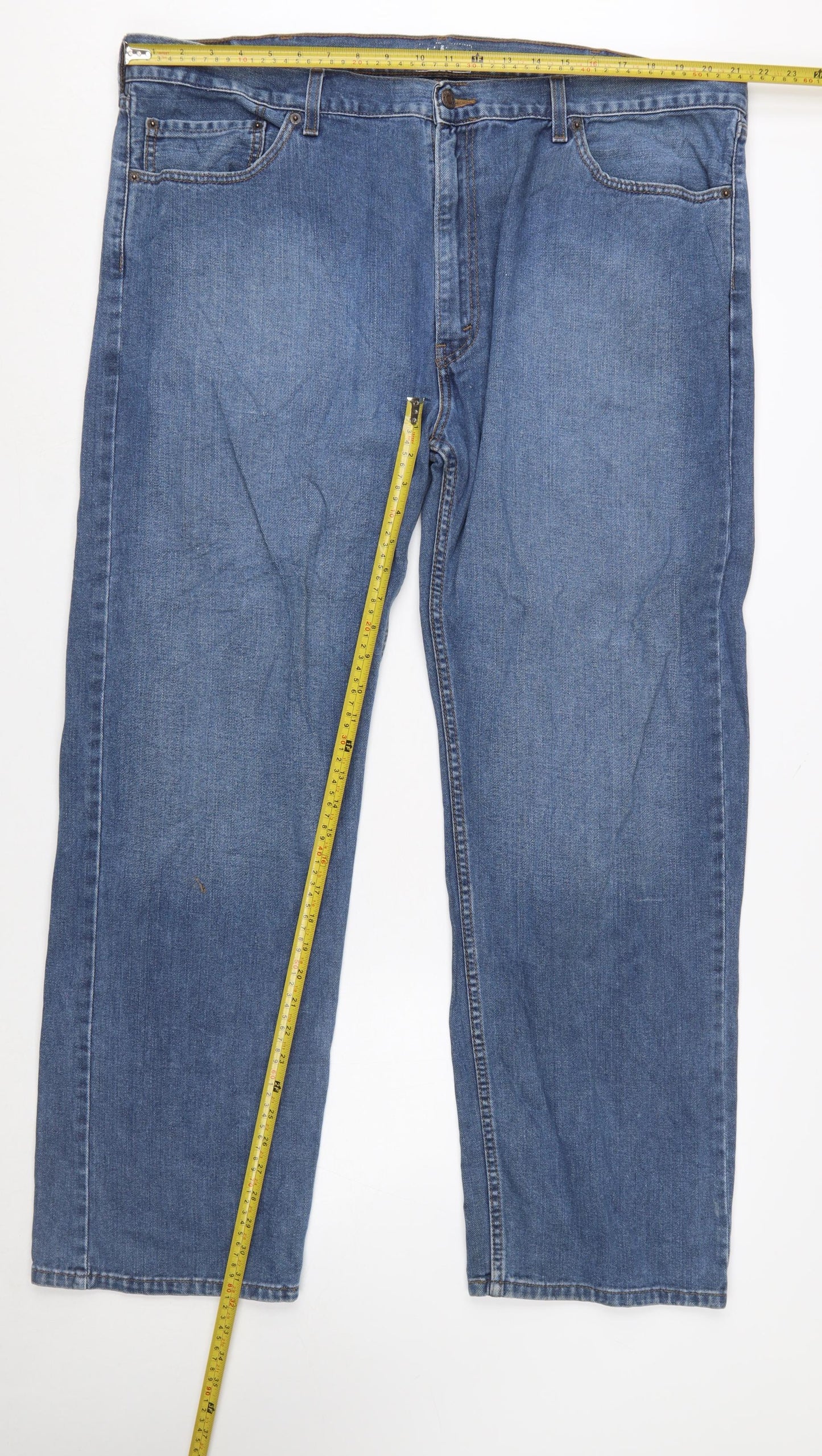 Levi Strauss Signature Men’s Blue Straight Fit Jeans W44 L32