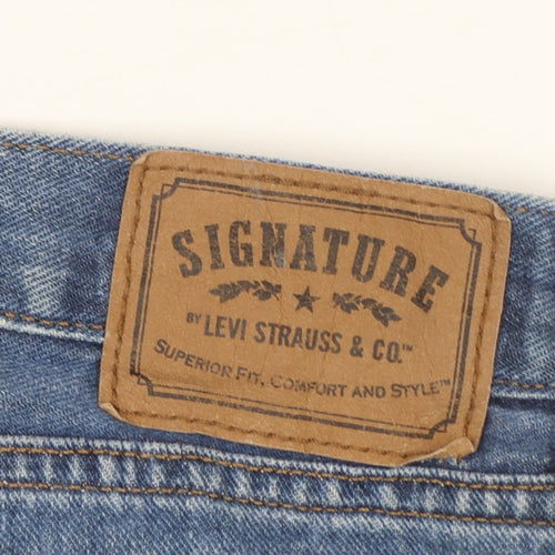 Levi Strauss Signature Men’s Blue Straight Fit Jeans W44 L32