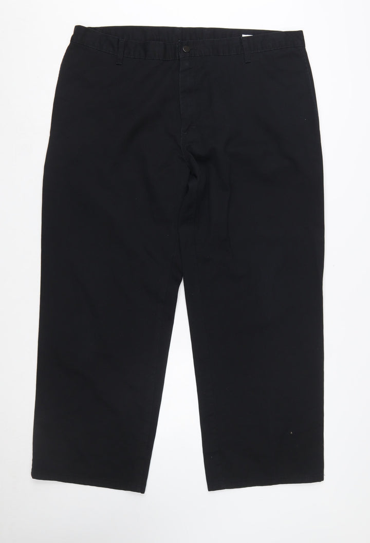 Dickies Men’s Black 40x30 Chino Work Trousers Regular Fit