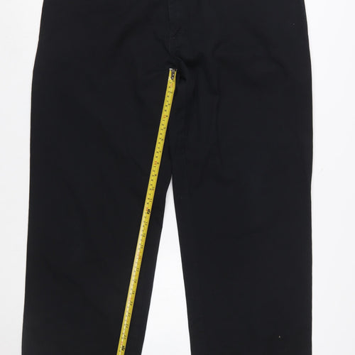 Dickies Men’s Black 40x30 Chino Work Trousers Regular Fit