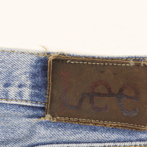 Lee Men's Blue Light Wash Straight Jeans Size 33x30 Regular Fit