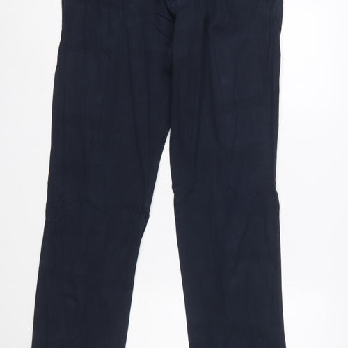 Tommy Hilfiger Men's Blue Chino Trousers 36x34 Regular Fit