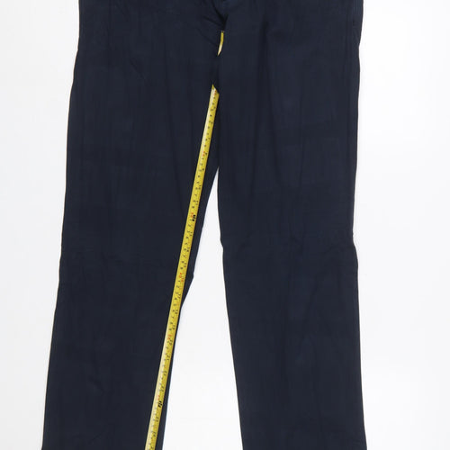 Tommy Hilfiger Men's Blue Chino Trousers 36x34 Regular Fit