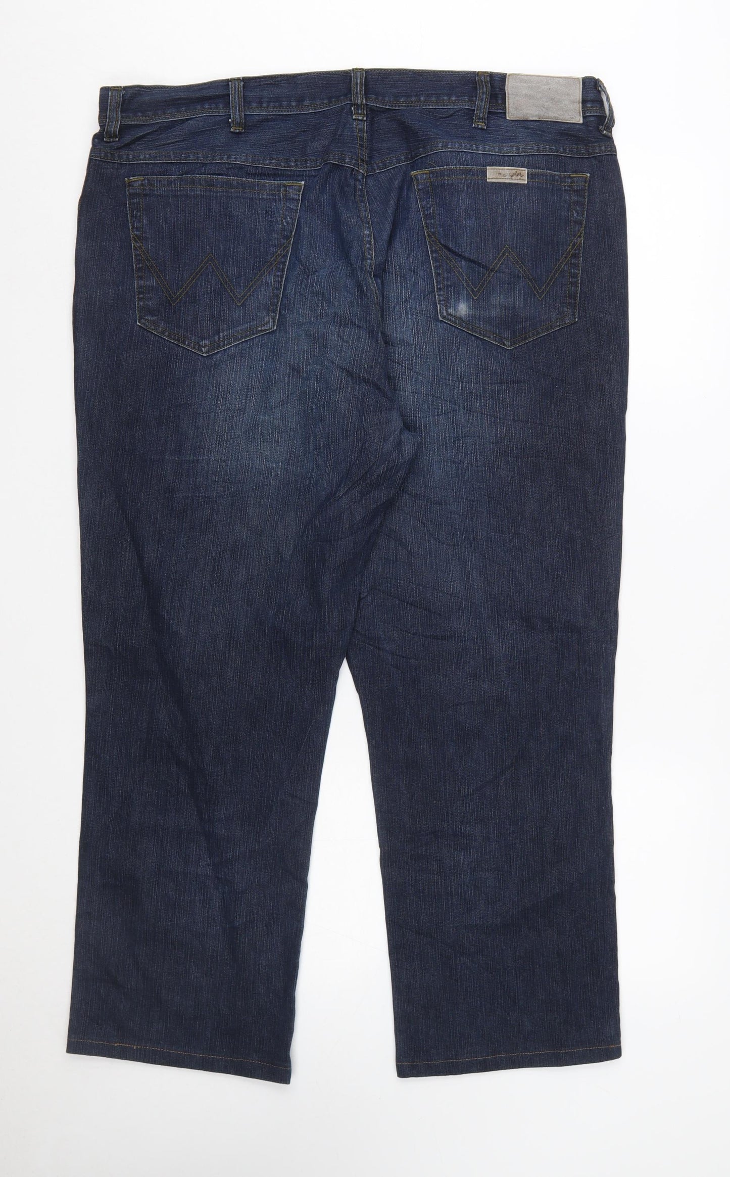 Wrangler Men's Blue Regular Fit Straight Leg Jeans W40 L32