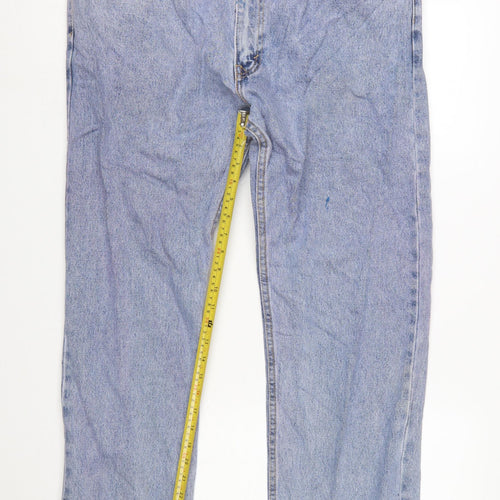 Levi’s 505 Men’s Blue Denim Straight Jeans W38 L30 Regular Fit
