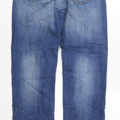 Levi Strauss & Co 504 Men's Blue Straight Leg Denim Jeans W32 L34