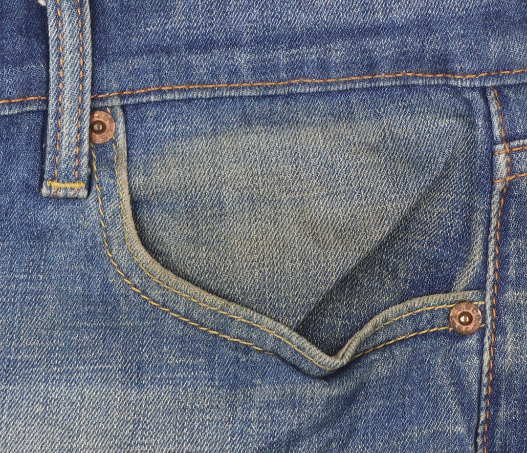Levi Strauss & Co 504 Men's Blue Straight Leg Denim Jeans W32 L34