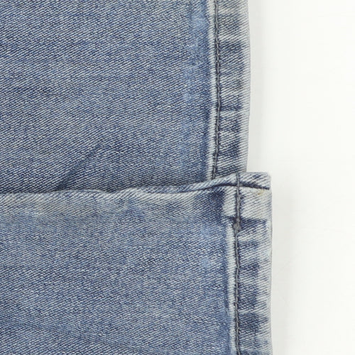 Wrangler Men's Blue Straight Leg Denim Jeans W34 L32 Regular Fit