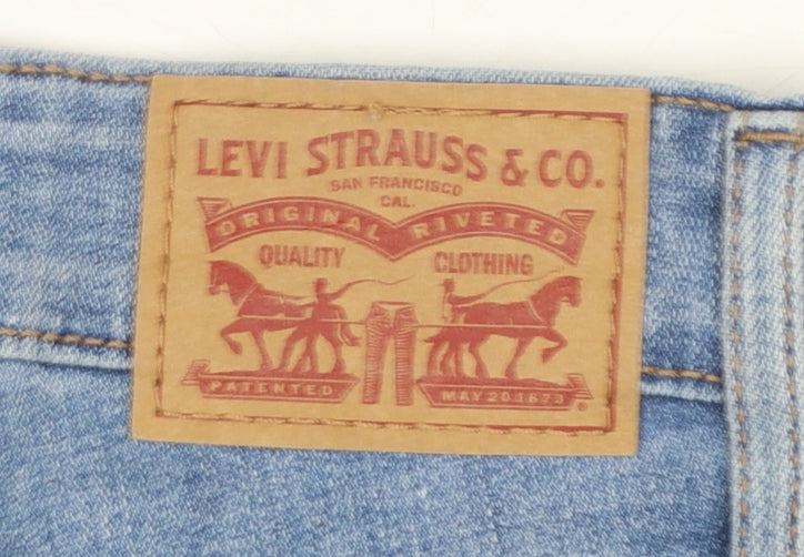 Levi's 721 High Rise Skinny Women's Blue Denim Jeans Size 29