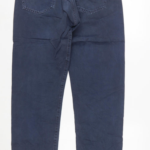 Calvin Klein Jeans Men's Blue Chino Trousers W33 L33 Classic Fit