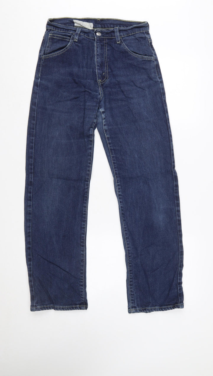Levi Strauss & Co. Men's Blue Straight Leg Denim Jeans Size 26x30