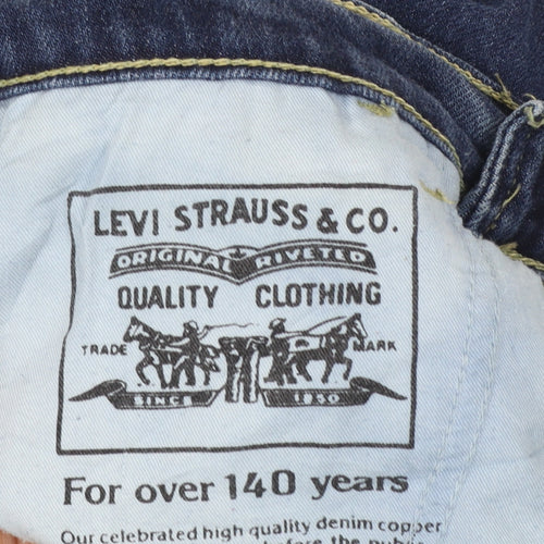 Levi Strauss & Co. Men's Blue Straight Leg Denim Jeans Size 26x30