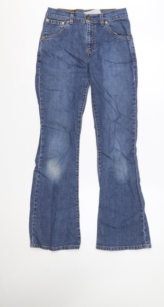 Levi's Women's Blue Bootcut Jeans Size 10 Regular Fit Denim