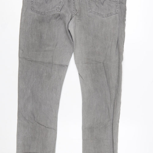 Levi's Women's Grey Mid Rise Skinny Jeans Size 12 Regular