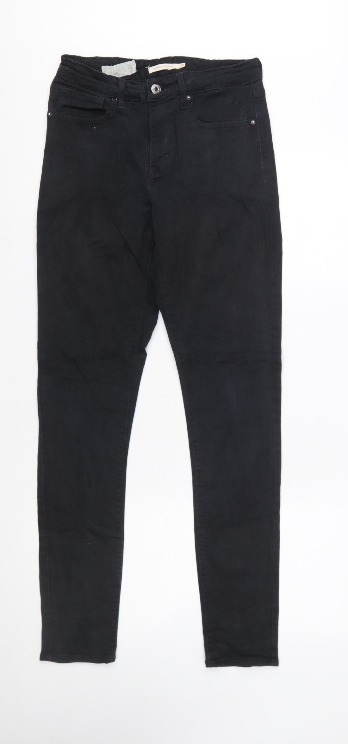 Levi's Women Black 721 High Rise Skinny Jeans Size 10