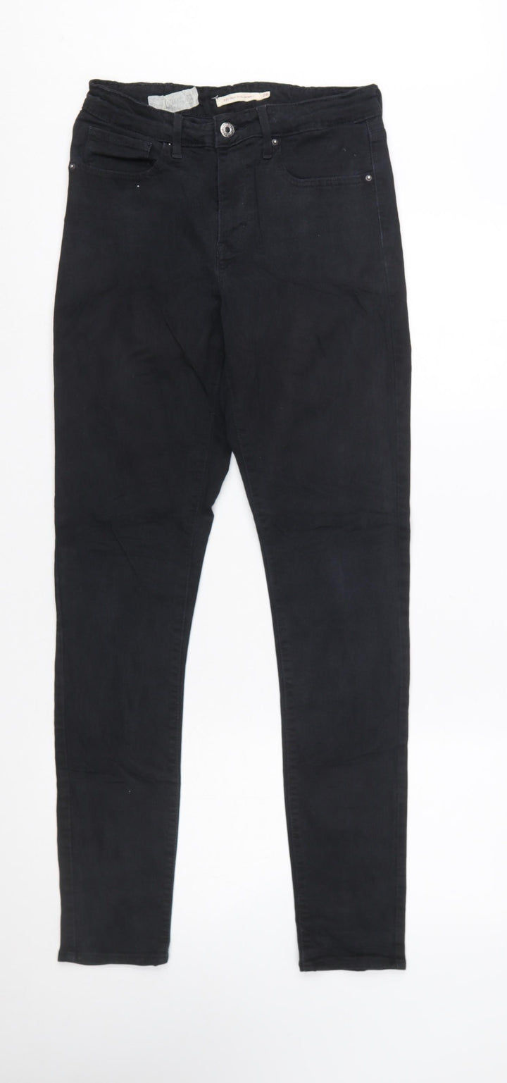 Levi's Women Black 721 High Rise Skinny Jeans Size 10