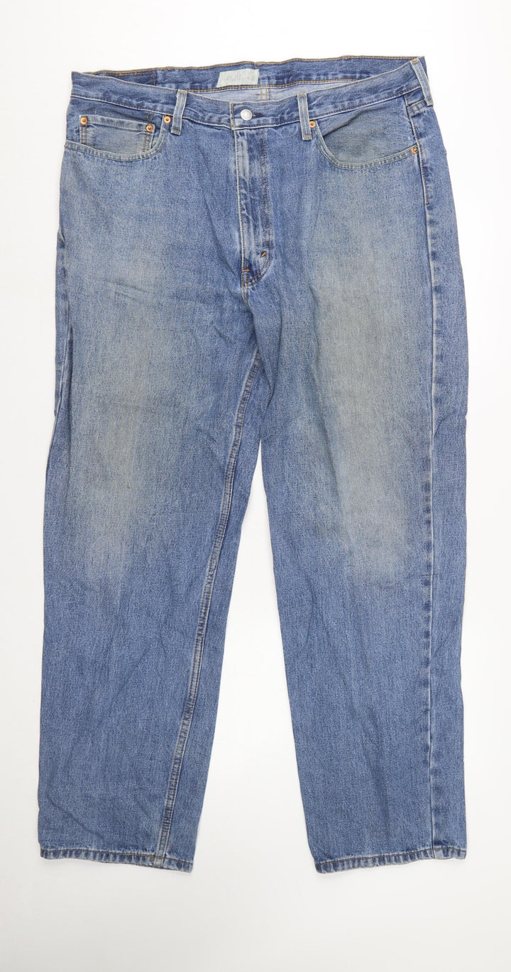 Levi's 550 Men's Blue 40W 32L Relaxed Fit Straight Jeans