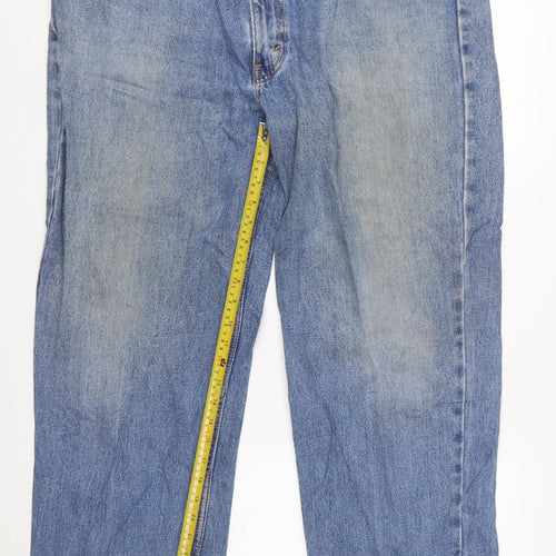 Levi's 550 Men's Blue 40W 32L Relaxed Fit Straight Jeans