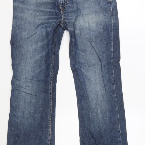 Levi's Men Blue 507 05 Straight Leg Denim Jeans W31 L32