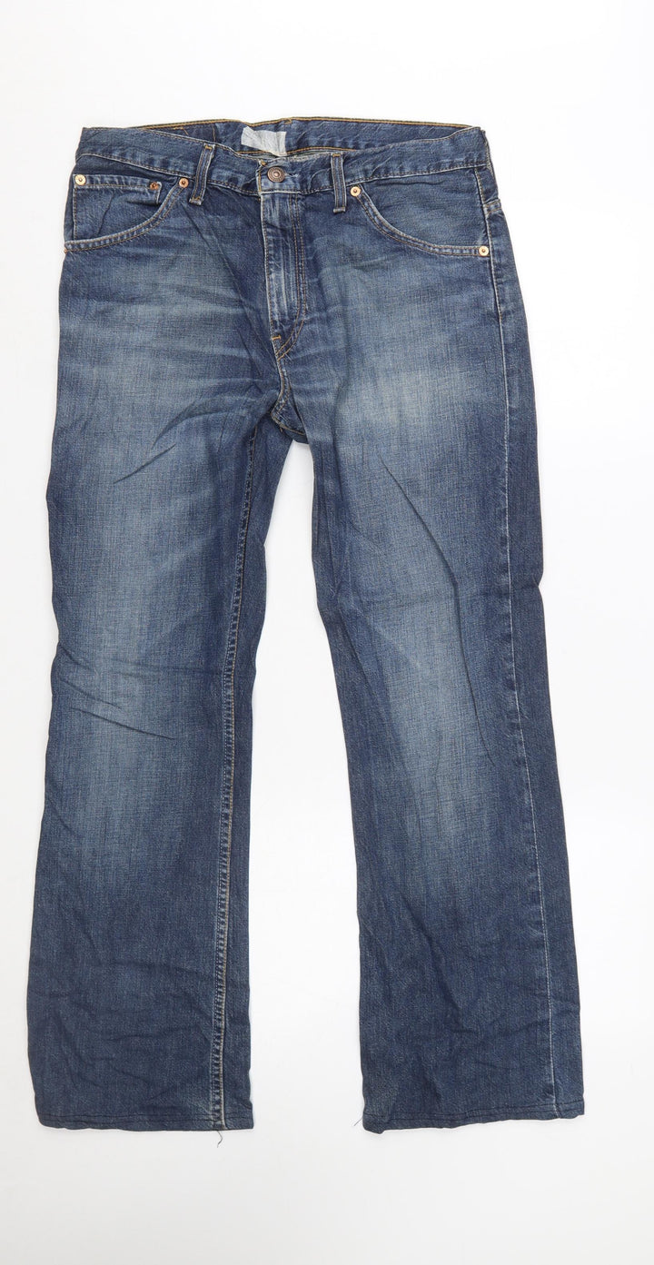 Levi's Men Blue 507 05 Straight Leg Denim Jeans W31 L32