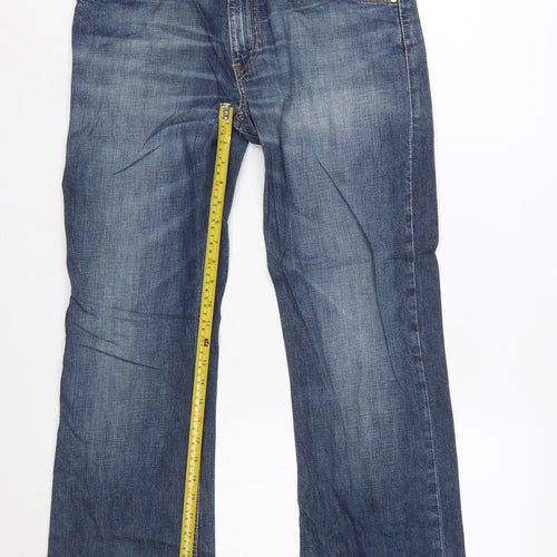 Levi's Men Blue 507 05 Straight Leg Denim Jeans W31 L32