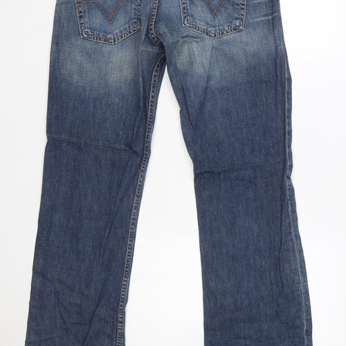Levi's Men Blue 507 05 Straight Leg Denim Jeans W31 L32
