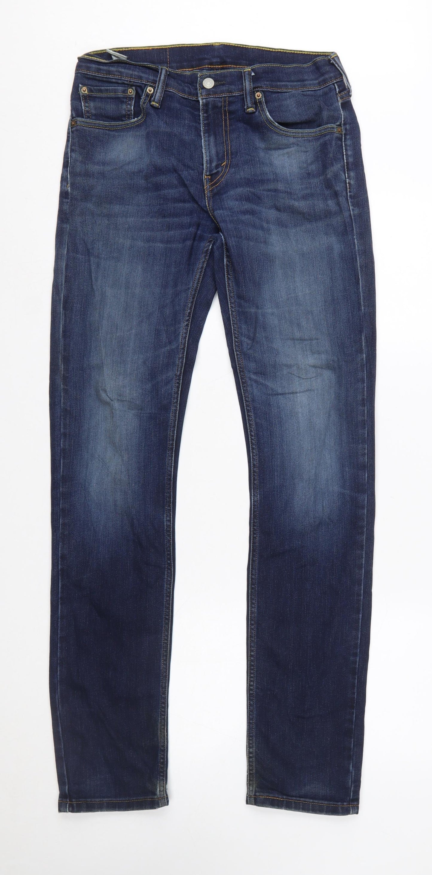 Levi’s 511 Men Blue Slim Straight Denim Jeans W30 L34