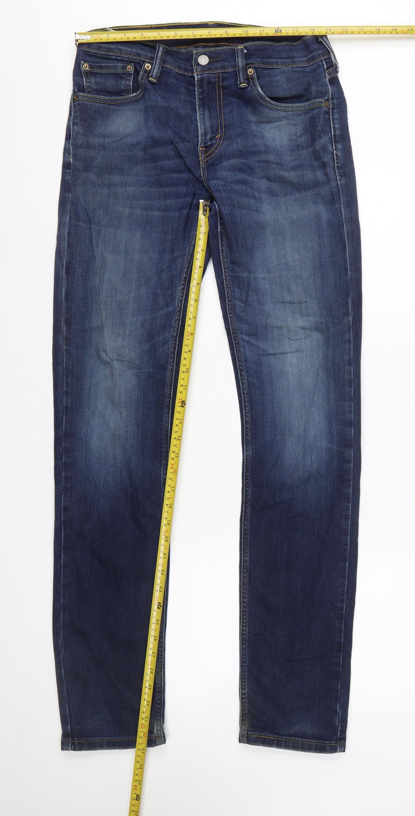 Levi’s 511 Men Blue Slim Straight Denim Jeans W30 L34